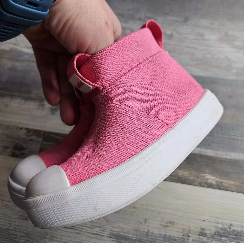 Native Shoes Jefferson Hydroknit Toddler Boots Pink Size 7